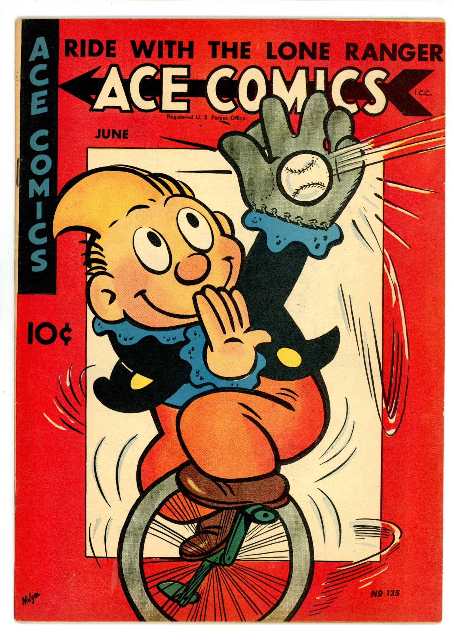 Ace Comics 135 FN+ (6.5) (1948) 