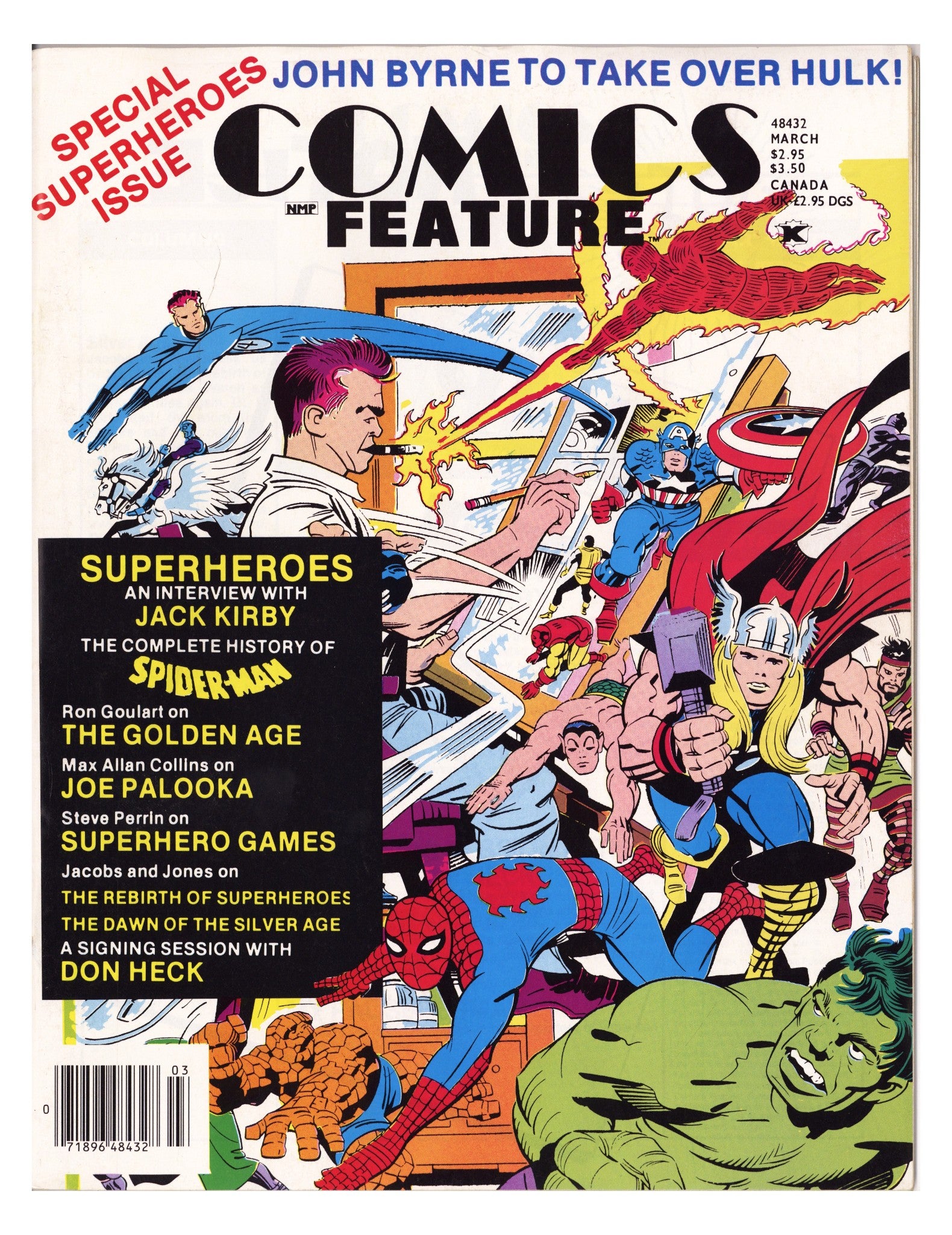 Comics Feature 34 Low Grade (1985) 
