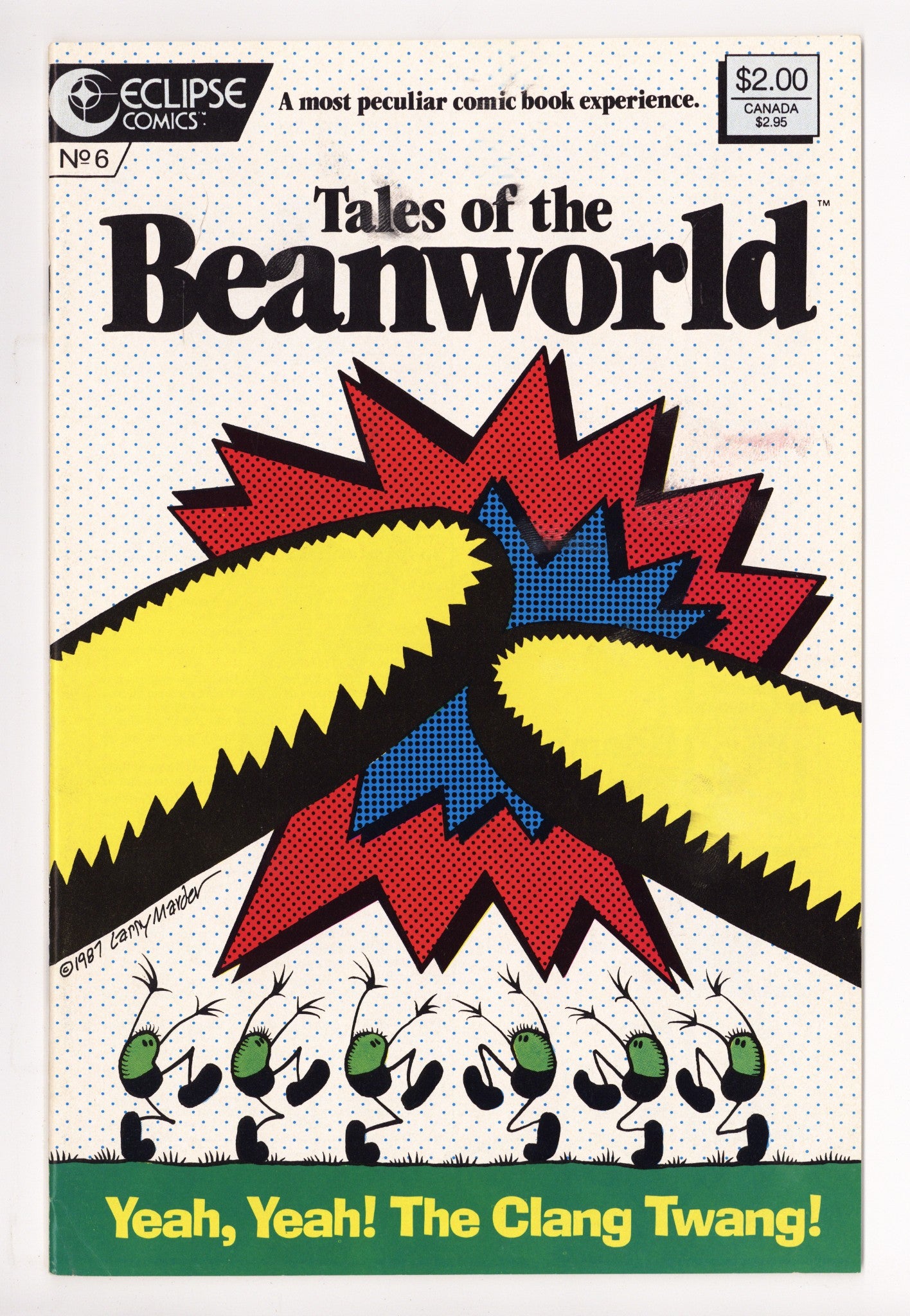 Tales of the Beanworld 6 Mid Grade (1987) 