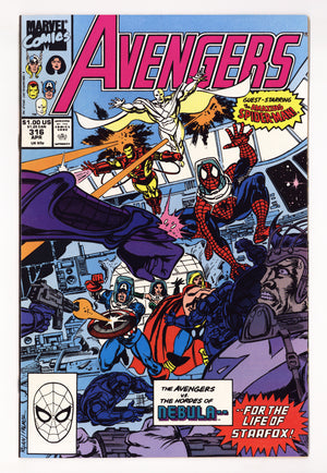 The Avengers Vol 1 316 High Grade (1990)