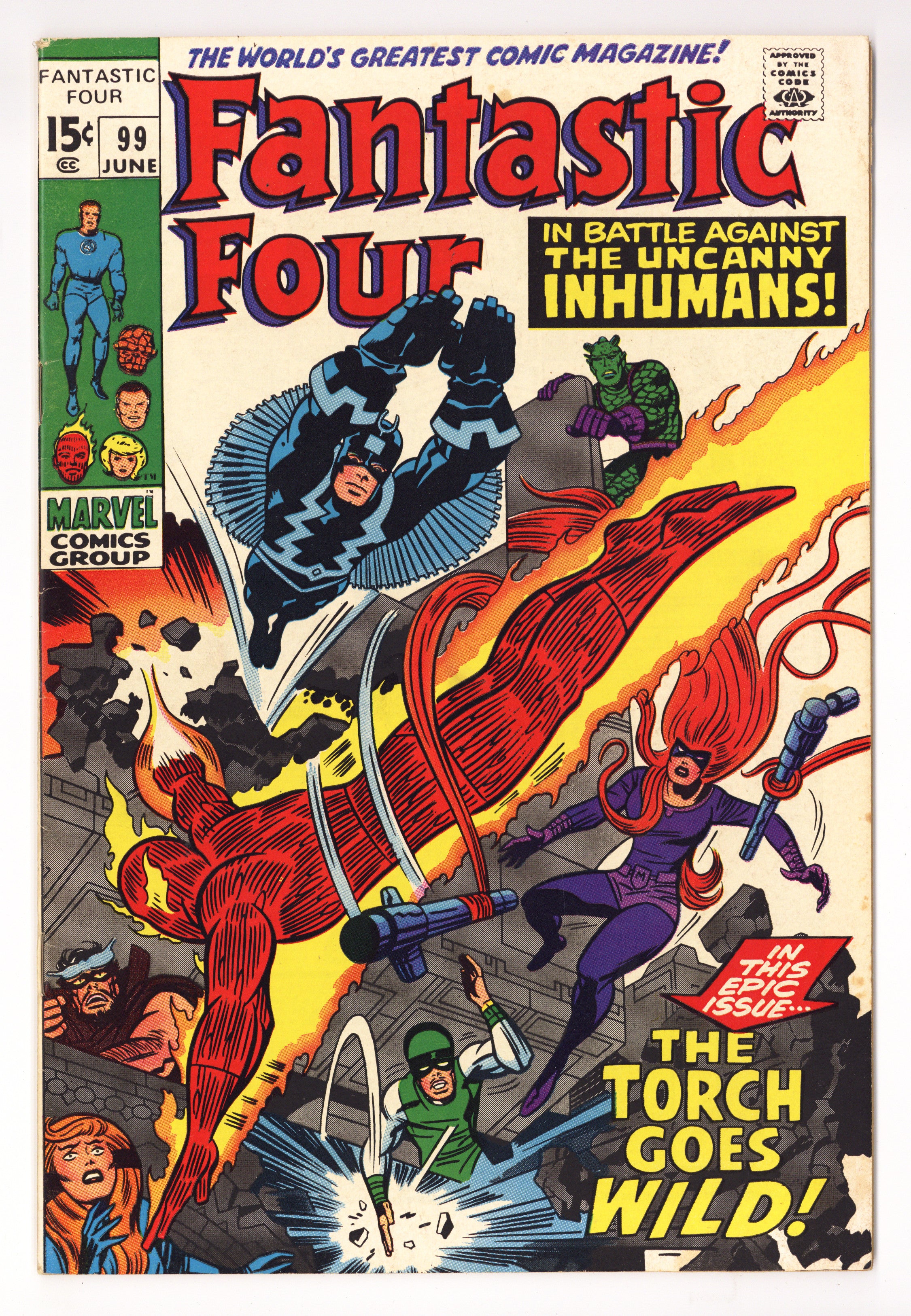 Fantastic Four Vol 1 99  FN- (5.5)   (1970)        