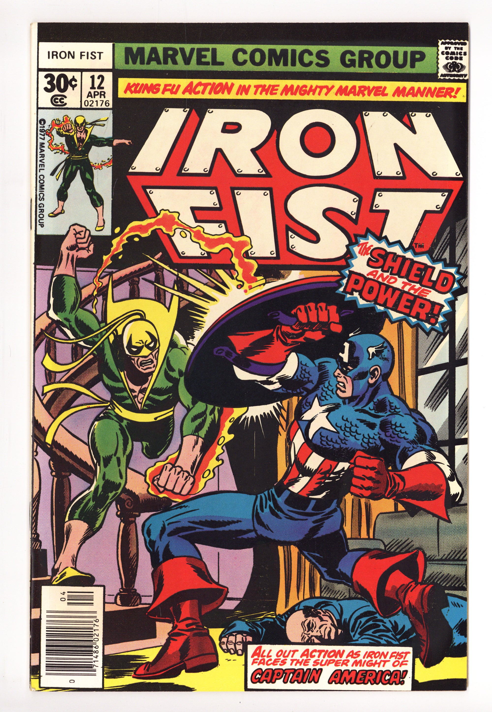 Iron Fist Vol 1 12 VF/NM (9.0) (1977) 
