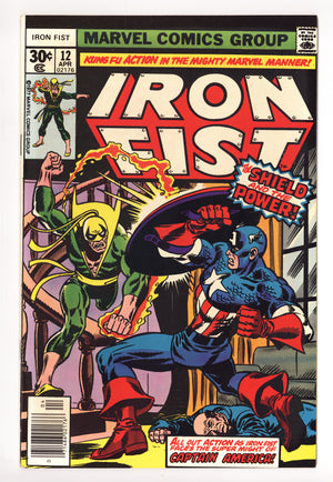 Iron Fist Vol 1 12 VF/NM (9.0) (1977)