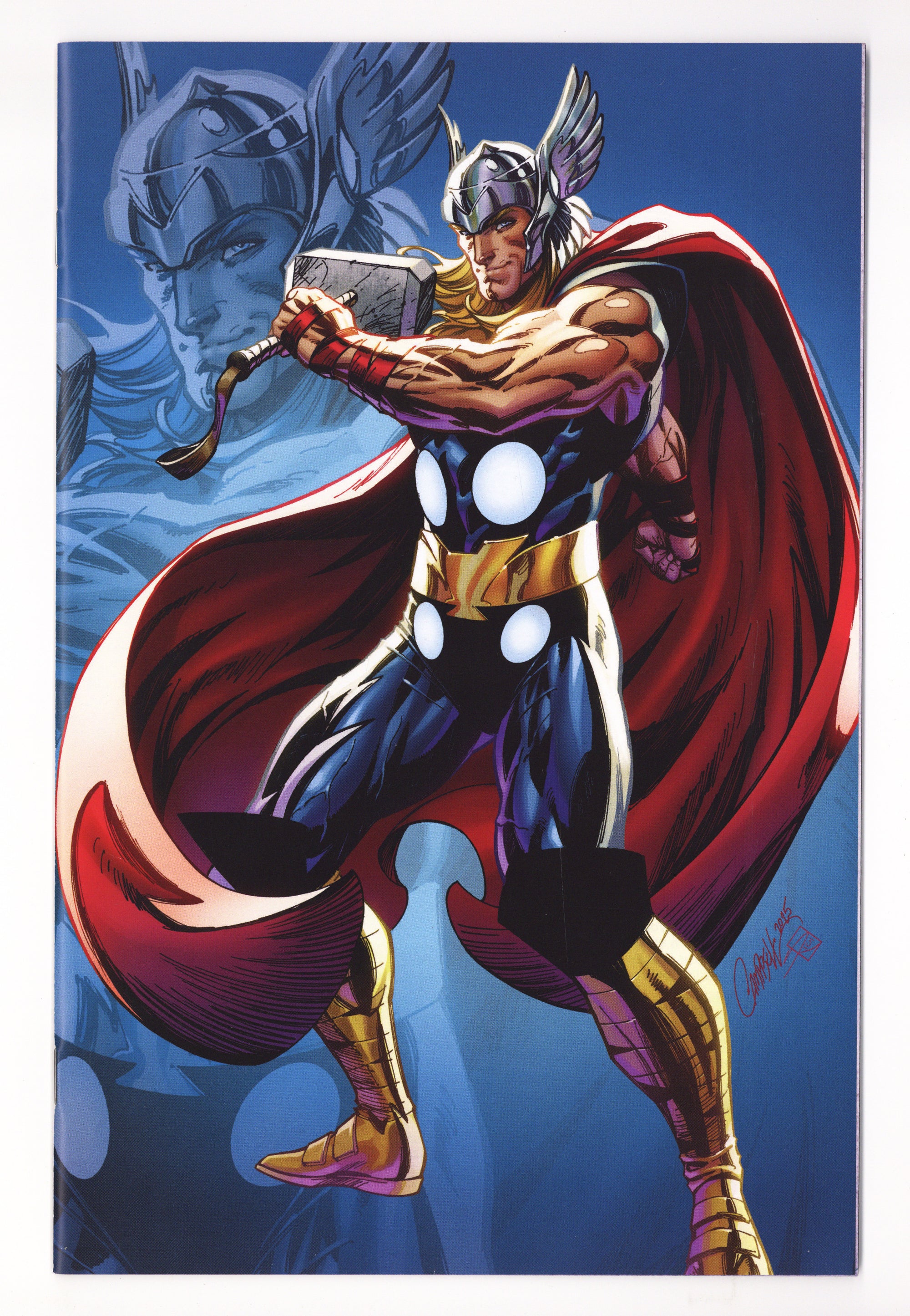 The Mortal Thor   1  VF+ (8.5)   (2025) Campbell Virgin   Incentive Variant  