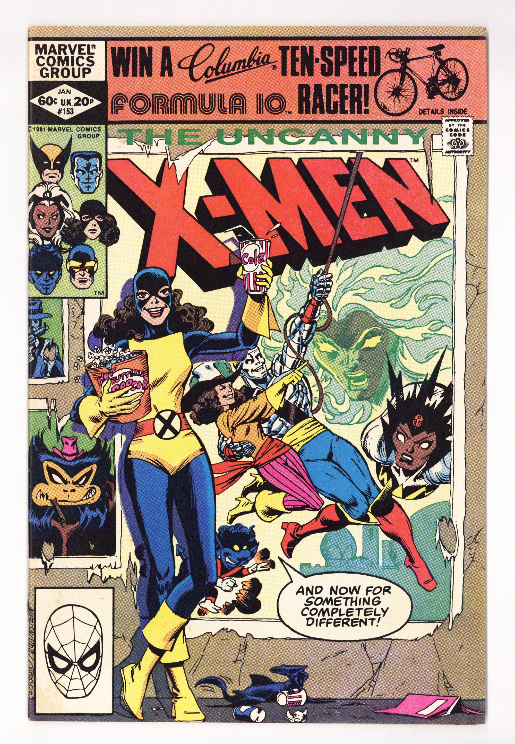The Uncanny X-Men Vol 1 153  FN/VF (7.0)   (1982)        