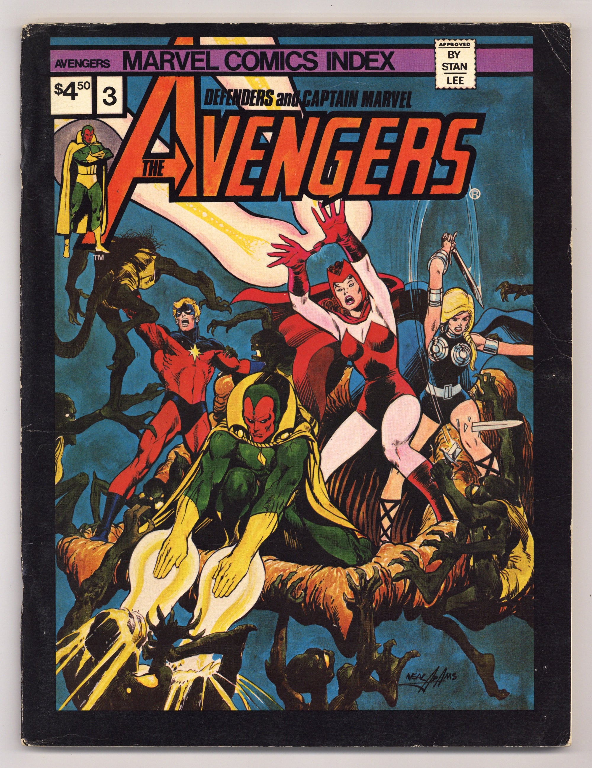 The Marvel Comics Index 3 Low Grade (1976) 