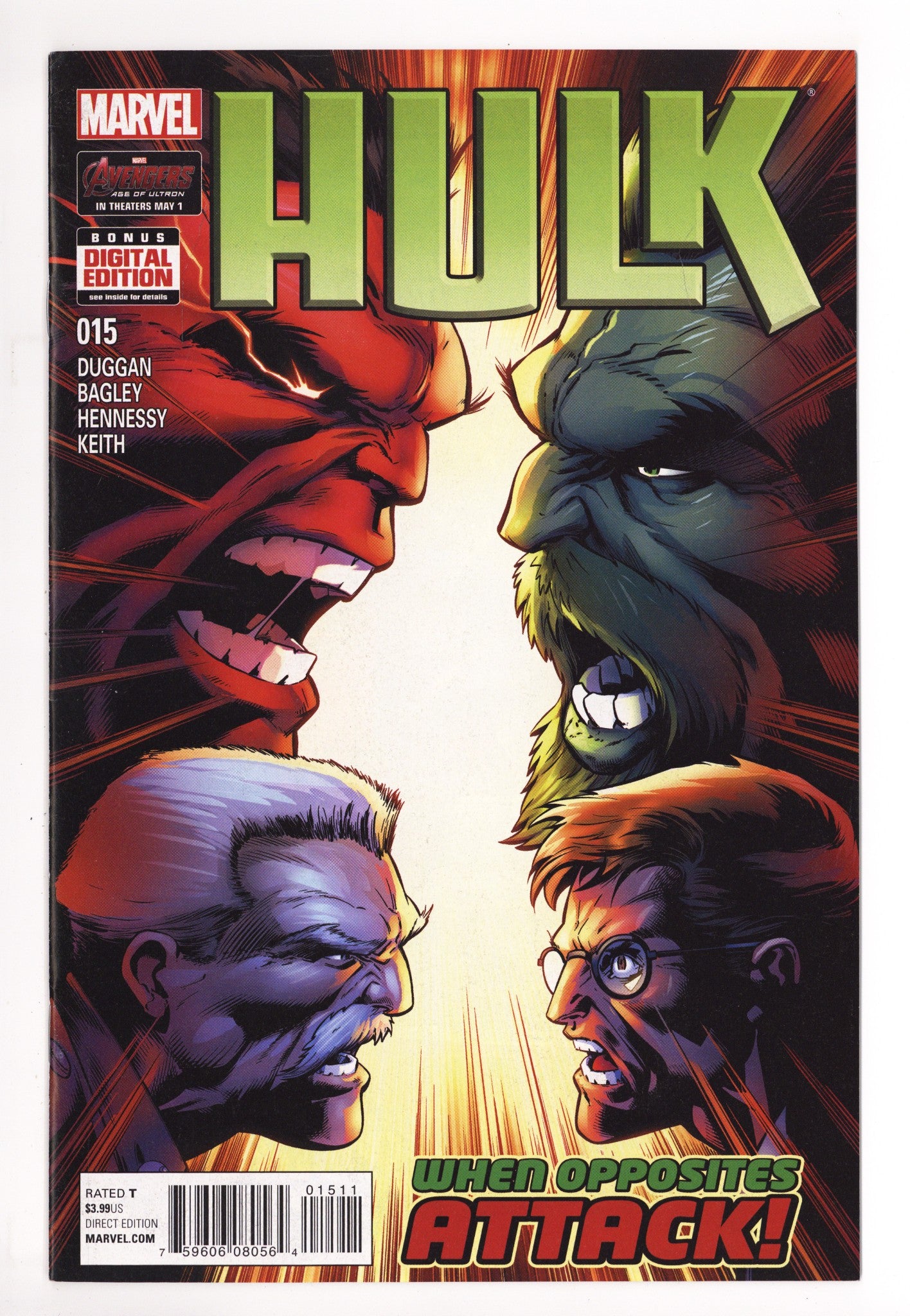 Hulk Vol 2 15  Mid Grade   (2015)        