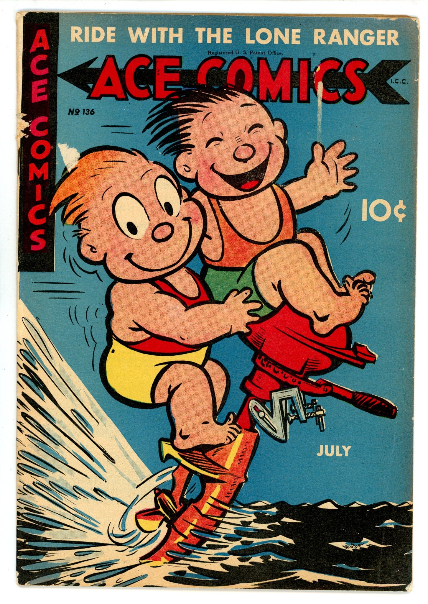 Ace Comics 136 VG (4.0) (1948) 