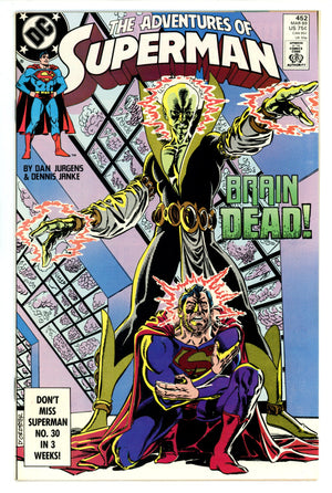 Adventures of Superman Vol 1 452 High Grade (1989)