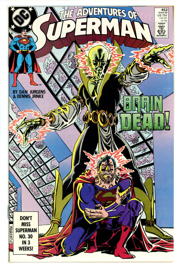 Adventures of Superman Vol 1 452 High Grade (1989)