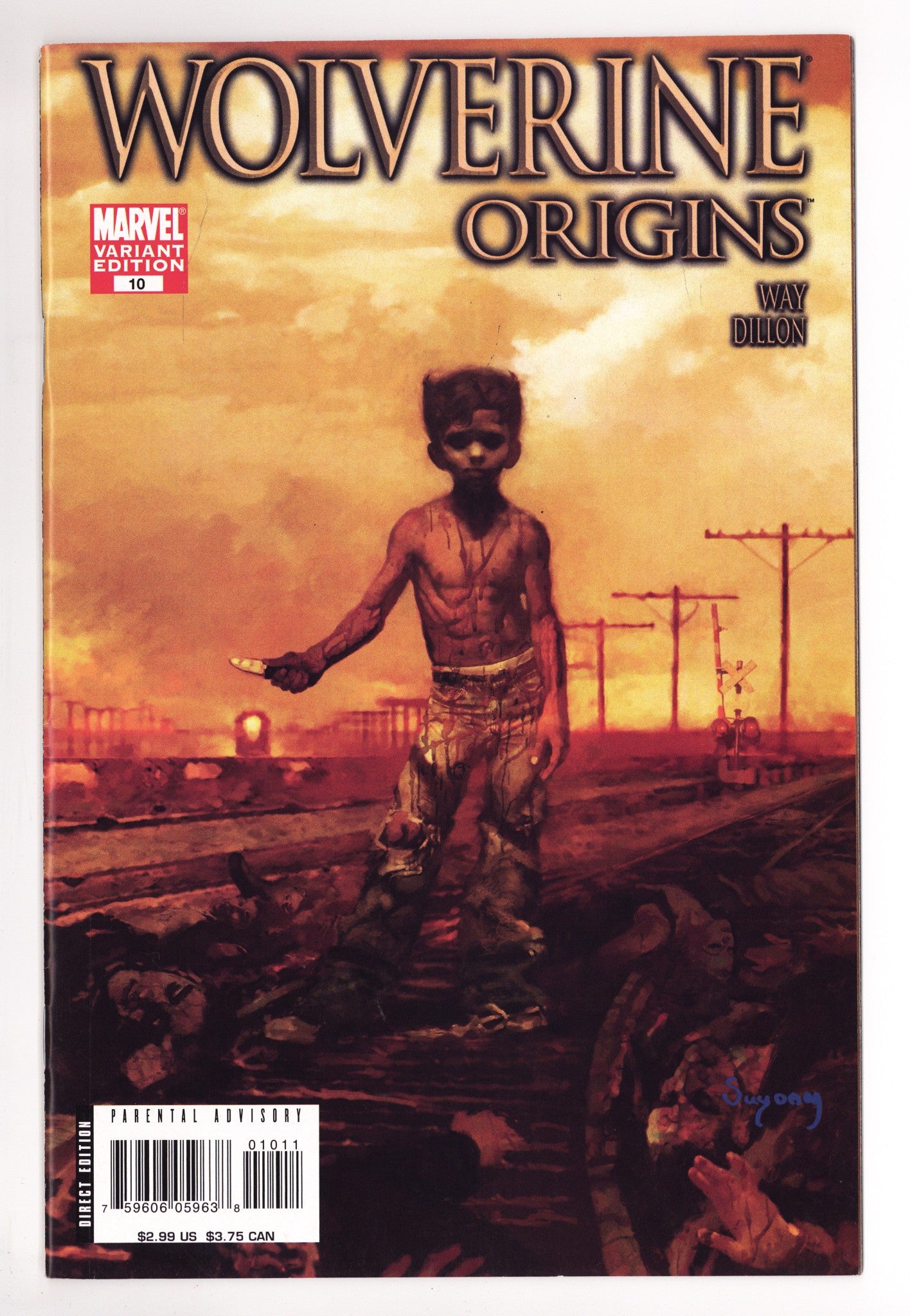 Wolverine: Origins 10 VF (8.0) (2007) Suydam Variant 
