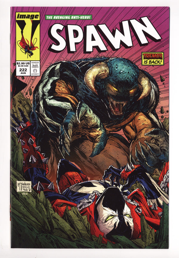 Spawn 222 VF/NM (9.0) (2012)