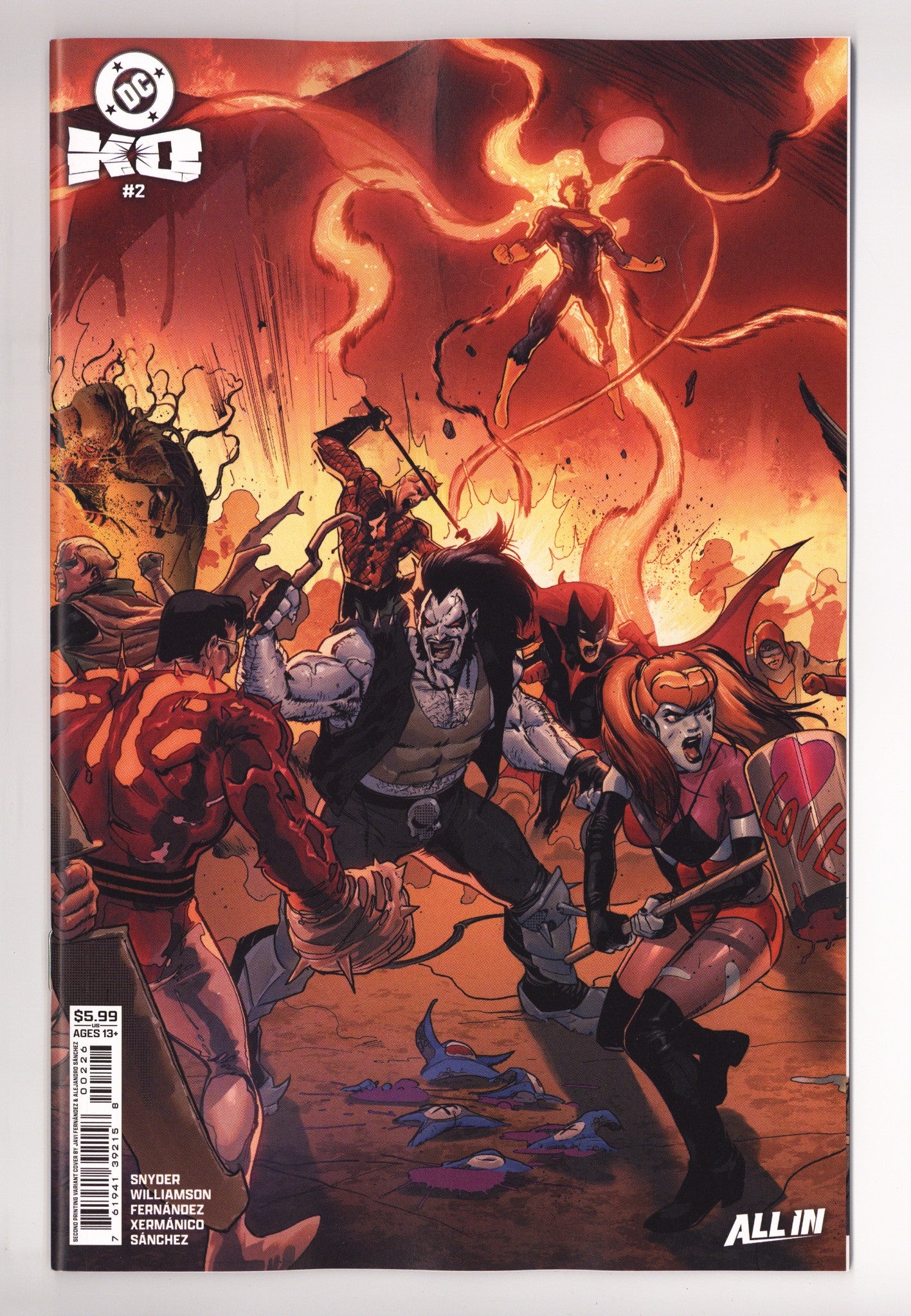 DC K.O.  2 Fernández  2nd Print Connecting Variant   (2026)