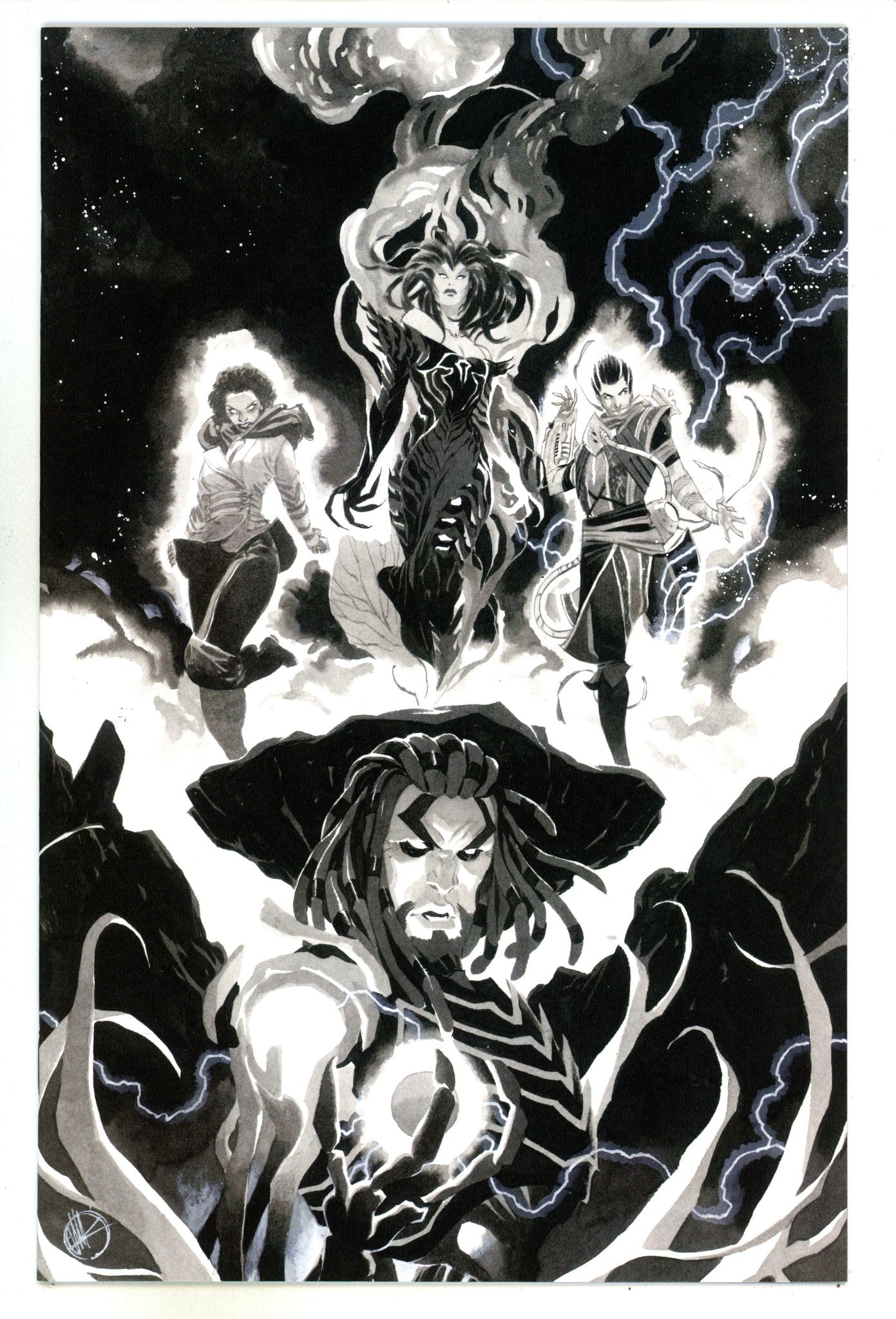Magic  4  High Grade  (2021) Scalera B&W Virgin One Per Store Variant  