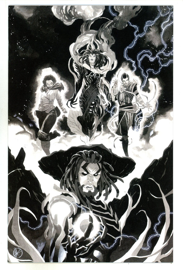 Magic 4 High Grade (2021) Scalera B&W Virgin One Per Store Variant