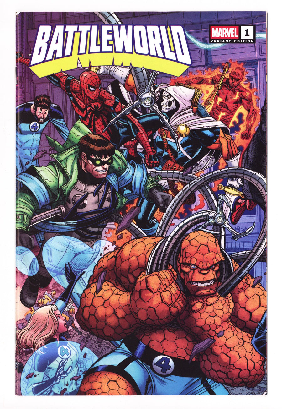 Battleworld 1 Bradshaw Wraparound Connecting Variant (2025)