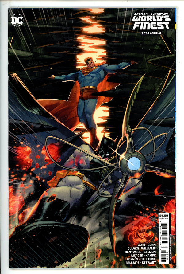 Batman Superman Worlds Finest 2024 Annual 1 Campbell Variant (2024)