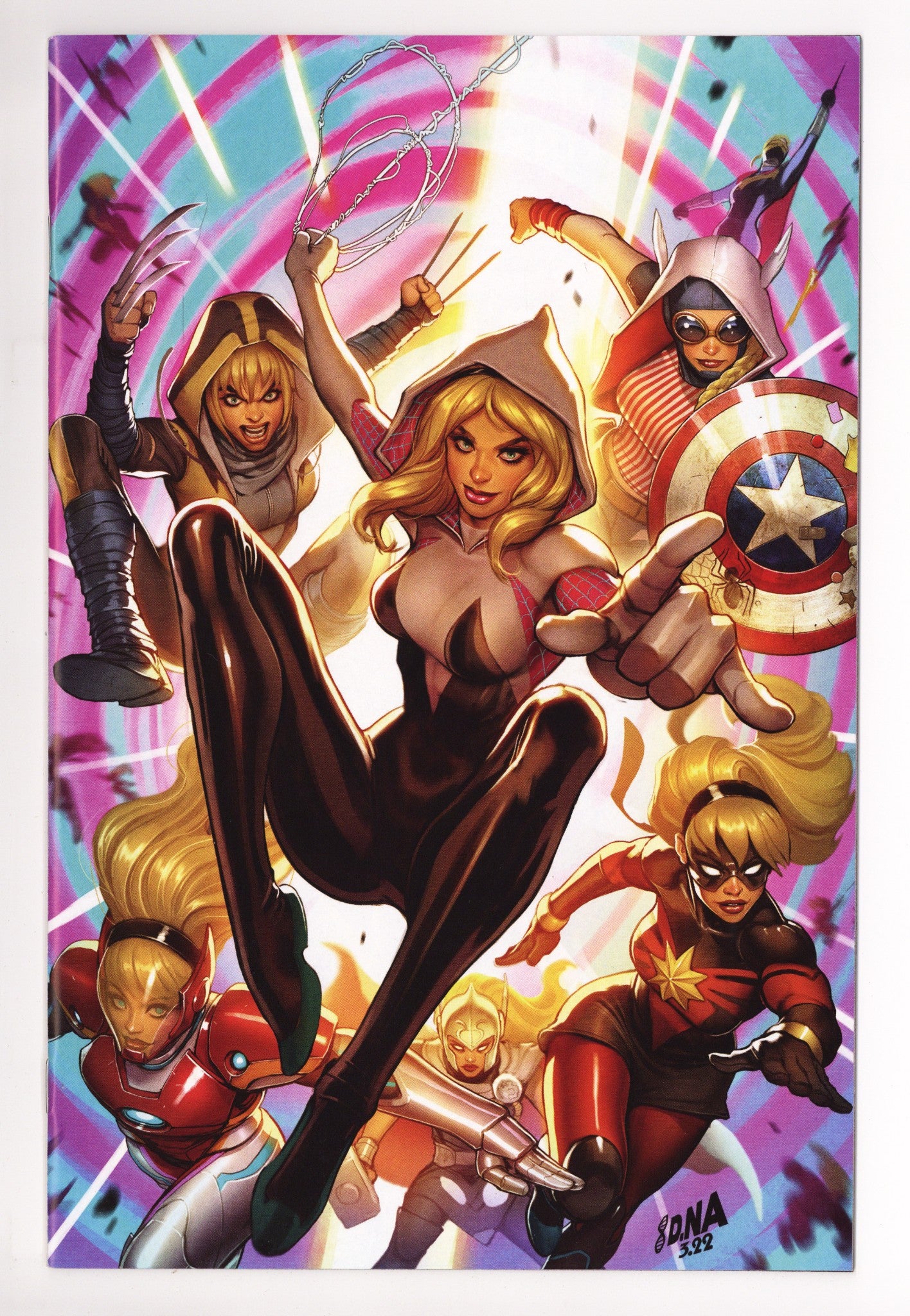 Spider-Gwen: Gwenverse 5 High Grade (2022) Nakayama Virgin Exclusive Variant 