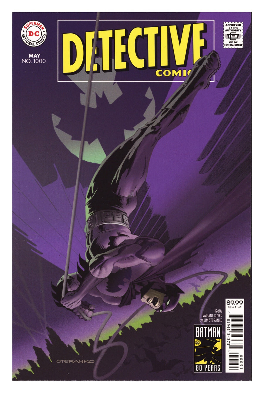 Detective Comics Vol 3 1000 High Grade (2019) Steranko Variant 