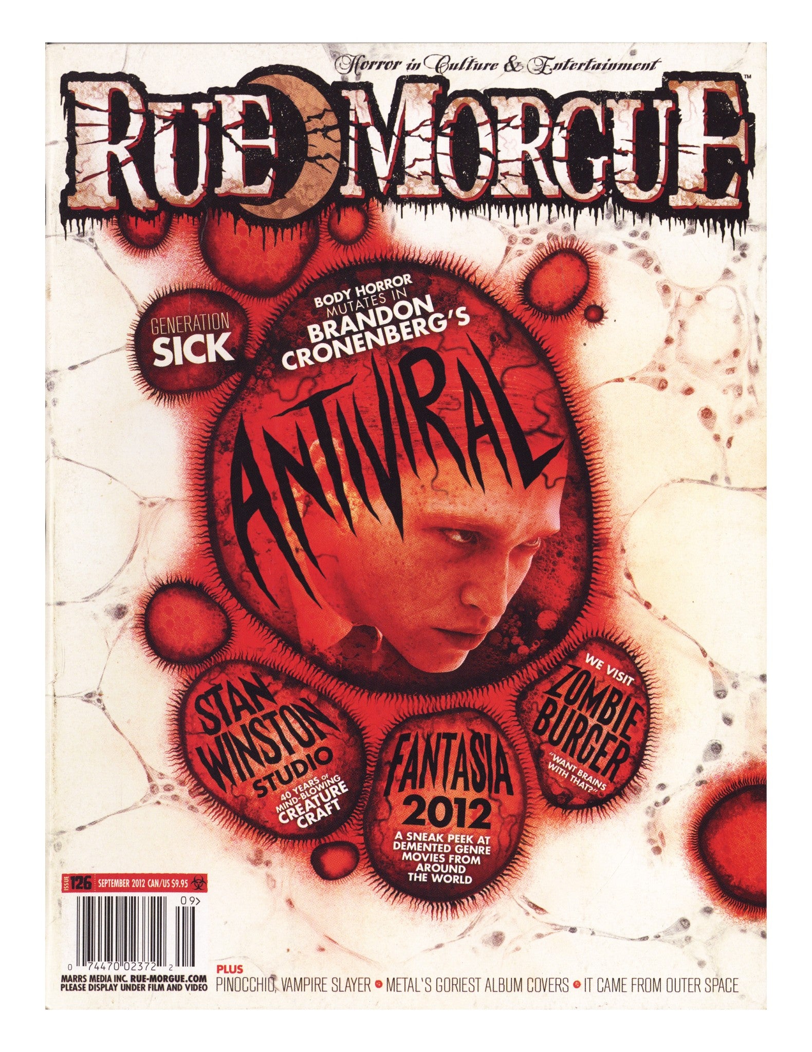 Rue Morgue Magazine 126 Mid Grade (2012) 