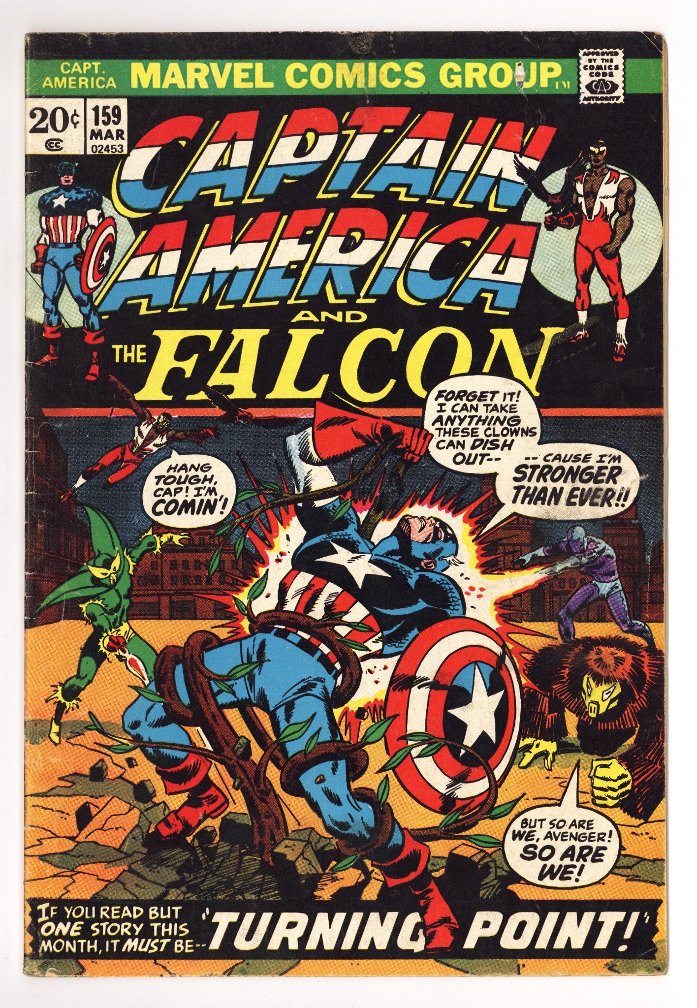 Captain America Vol 1 159 VG (4.0) (1973) 
