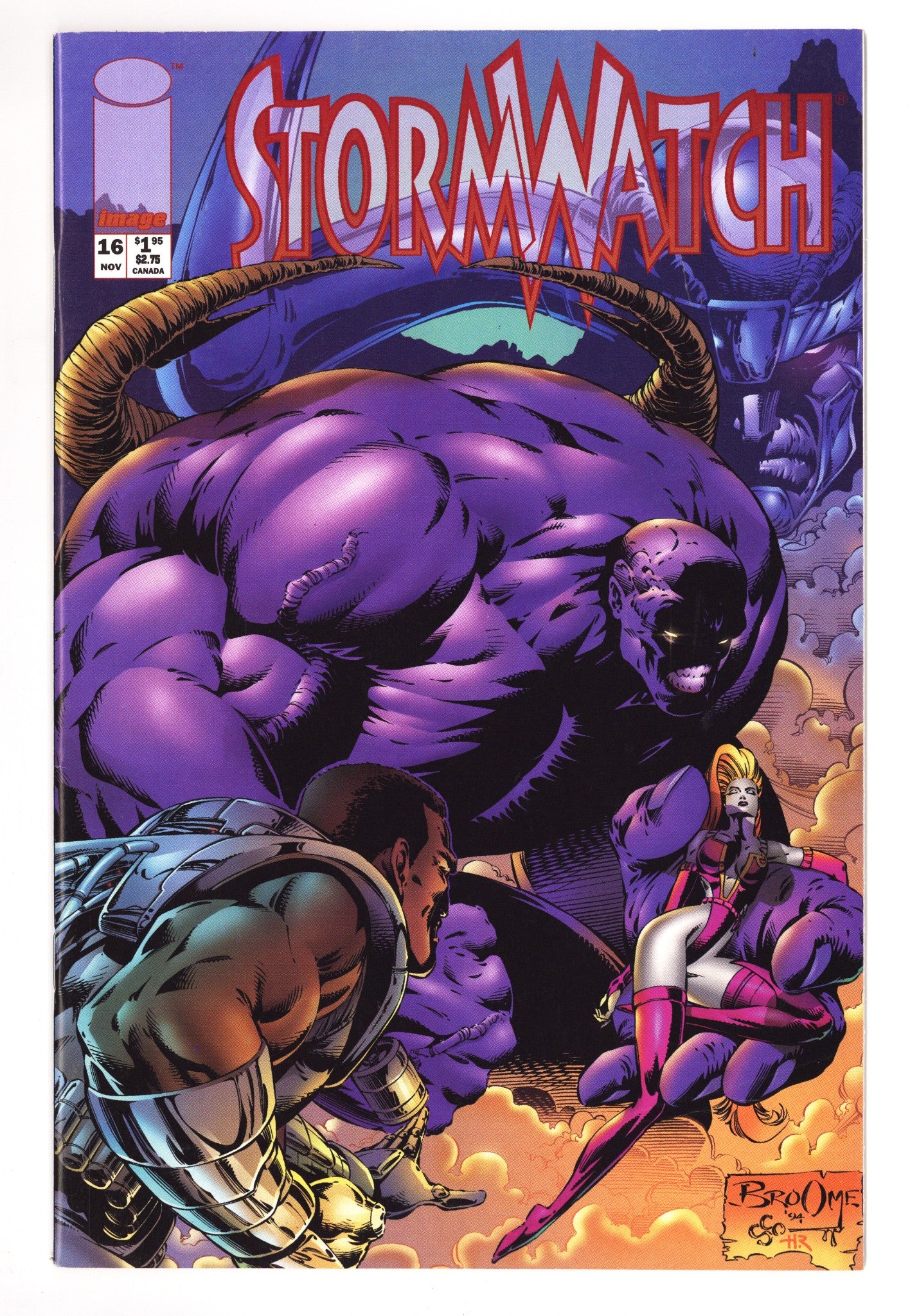 Stormwatch Vol 1 16 High Grade (1994) 