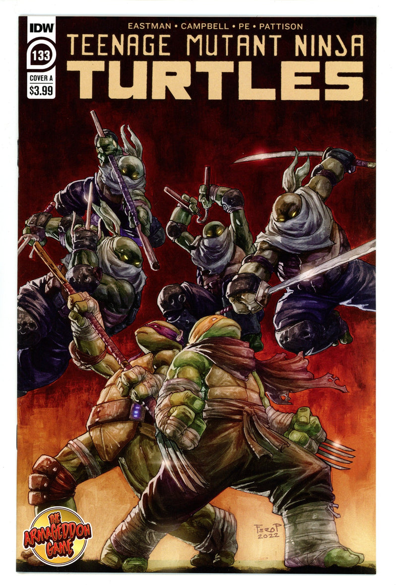 Teenage Mutant Ninja Turtles Vol 5 133 High Grade (2022) 