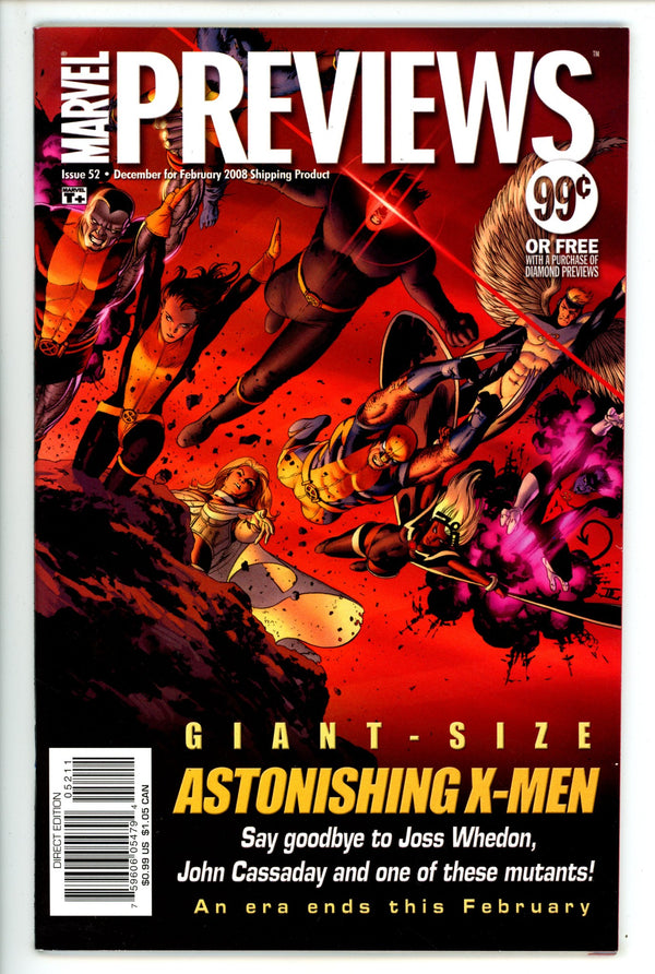 Marvel Previews Vol 1 52 High Grade (2008)