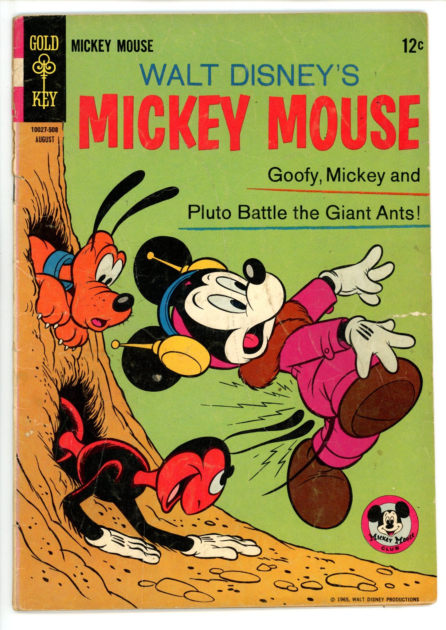 Mickey Mouse 102 GD (1965)
