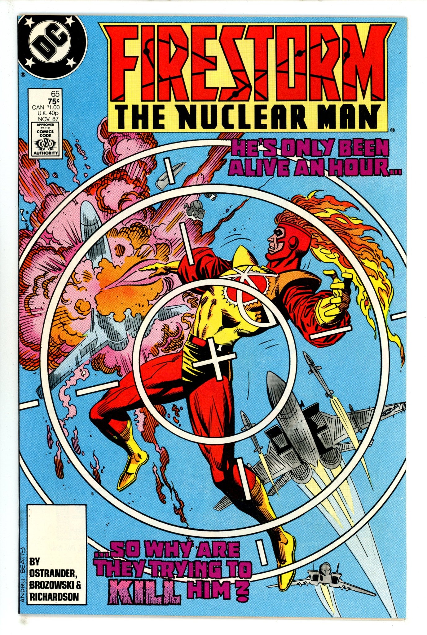 Firestorm the Nuclear Man Vol 2 65 (1987)