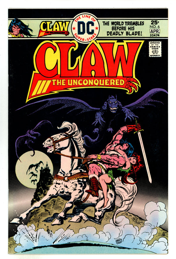 Claw the Unconquered 6 VF/NM (9.0) (1976)