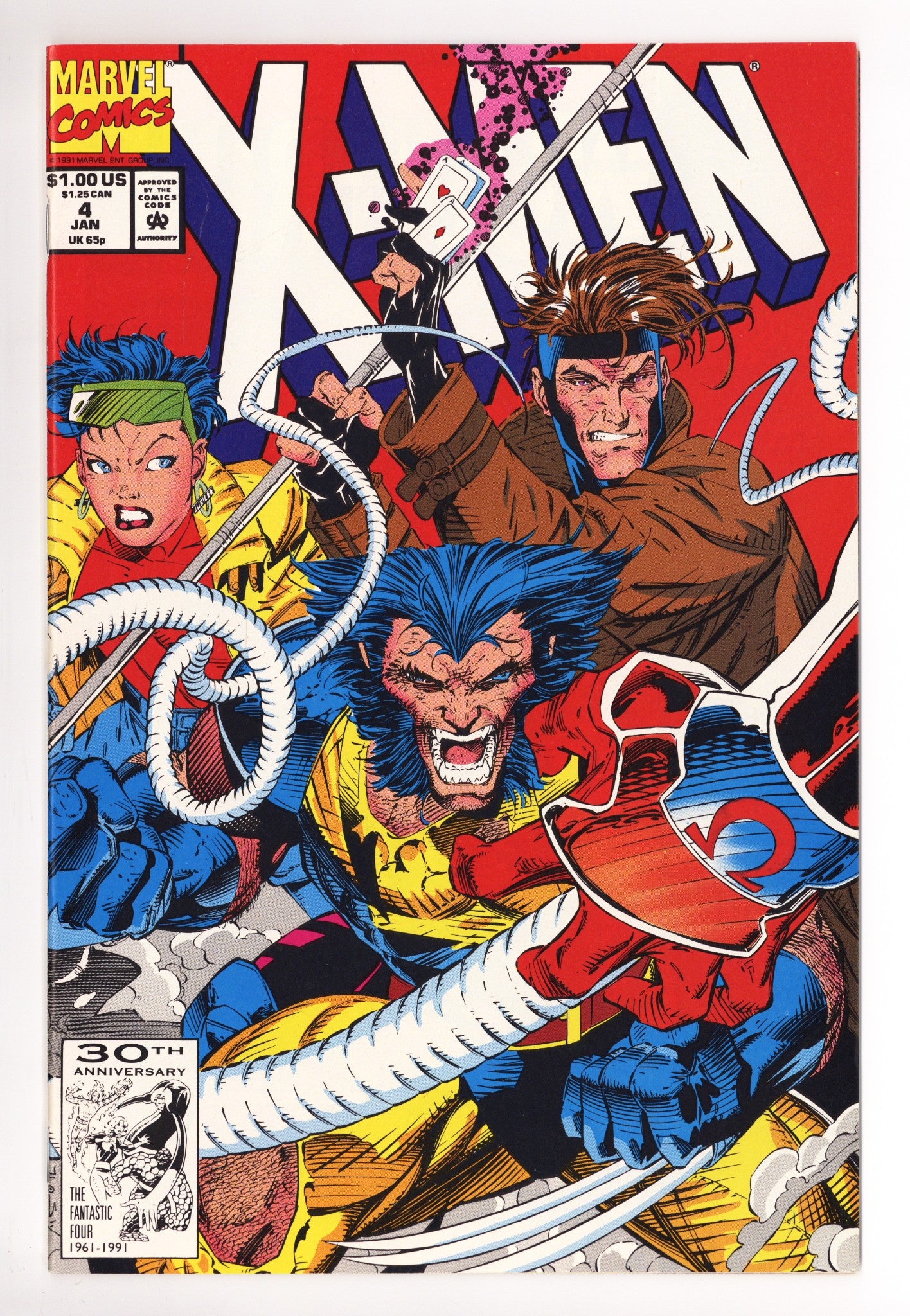 X-Men Vol 1 4 NM- (9.2) (1992) 