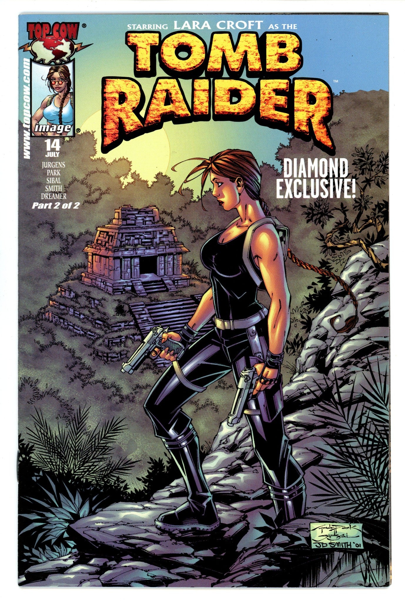 Tomb Raider: The Series Vol 1 14 High Grade (2001) Park Exclusive Variant 