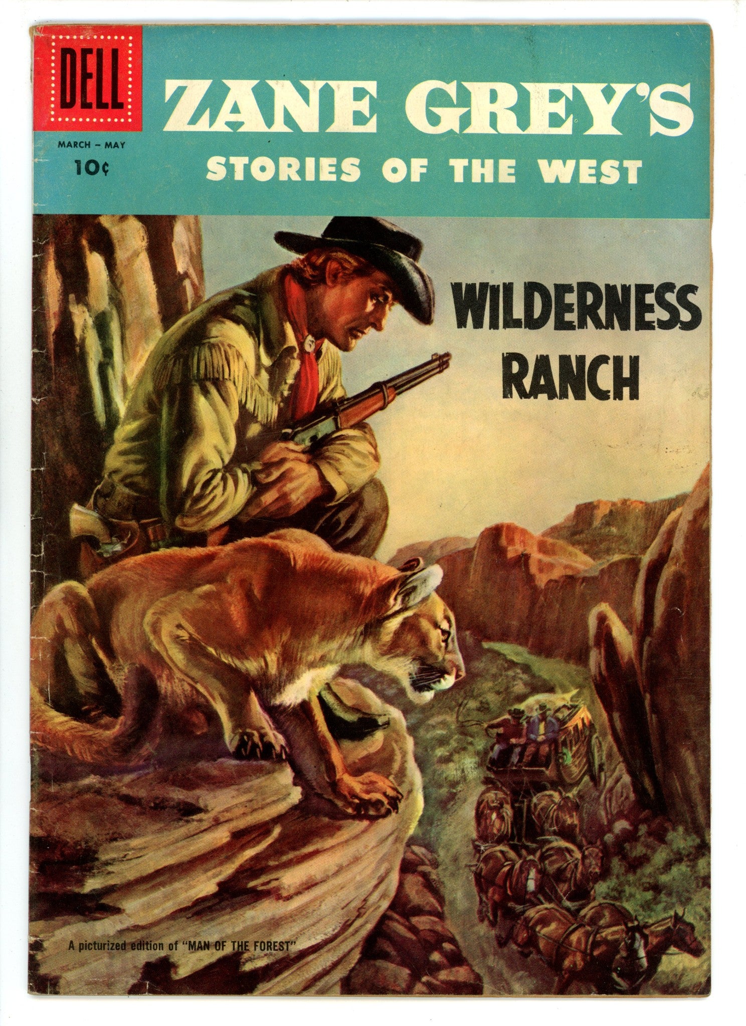 Zane Grey's Stories of the West 33 VG/FN (5.0) (1957) 