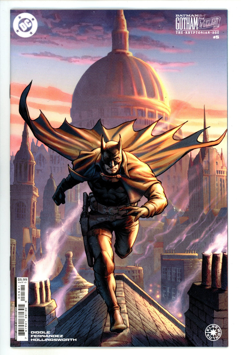 Batman Gotham By Gaslight The Kryptonian Age 5 Santucci Variant (2024)