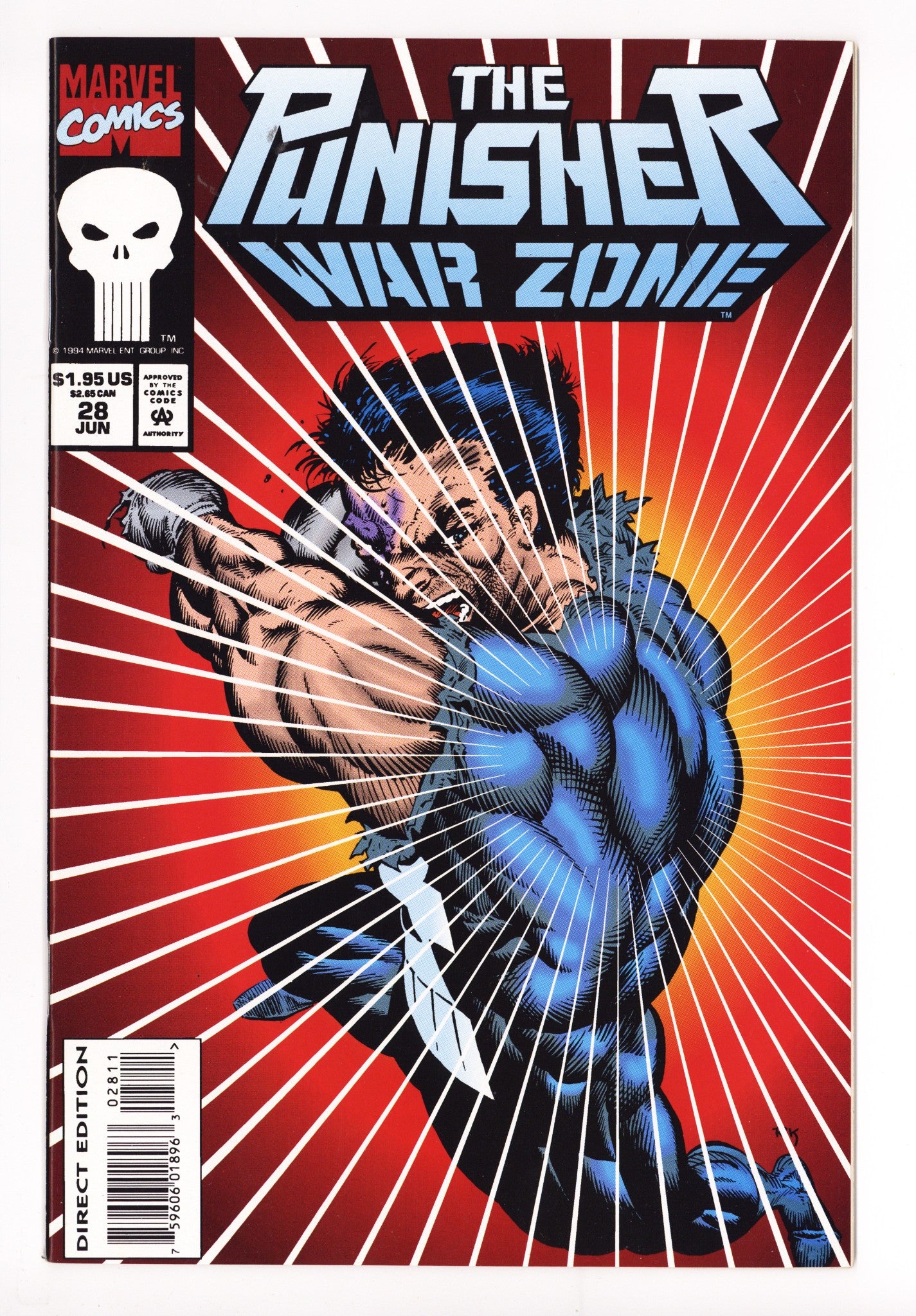 The Punisher: War Zone Vol 1 28 High Grade (1994) 