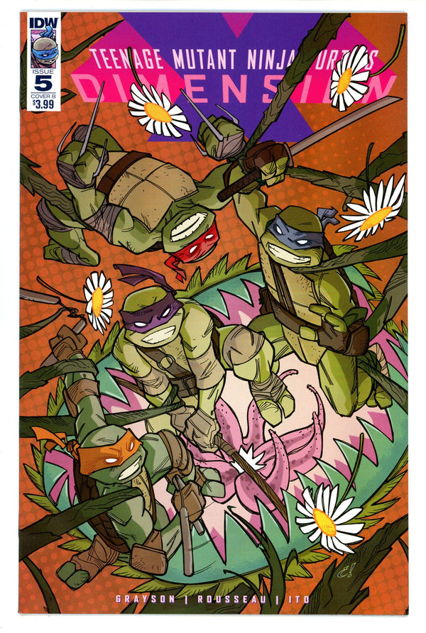 Teenage Mutant Ninja Turtles: Dimension X 5 High Grade (2017) Rousseau Variant