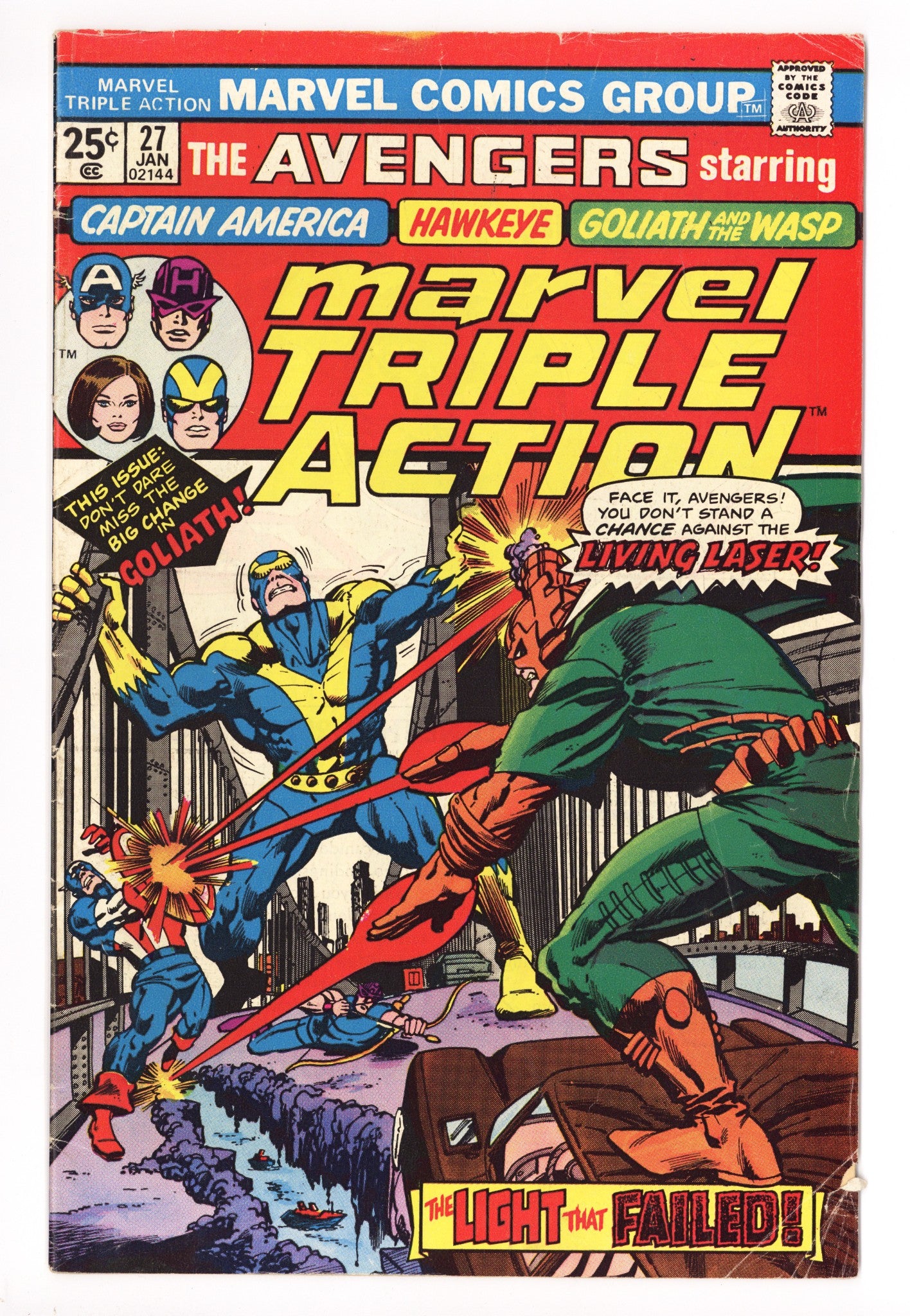 Marvel Triple Action 27 Low Grade (1976) 