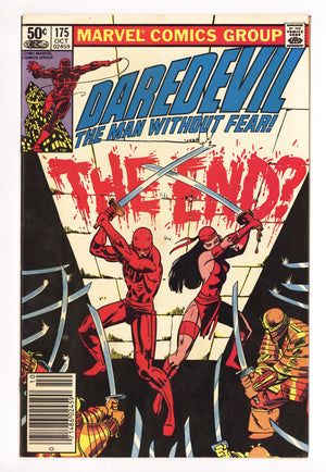 Daredevil Vol 1 175 Low Grade (1981) Newsstand 