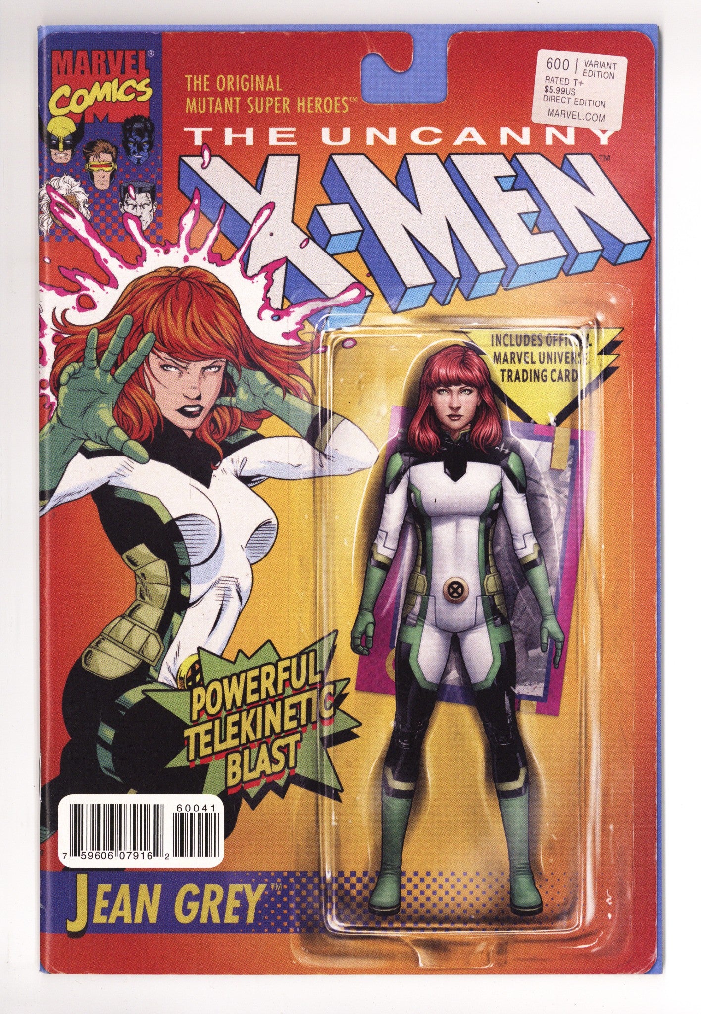 Uncanny X-Men Vol 3 600 High Grade (2016) Christopher Action Figure Variant 