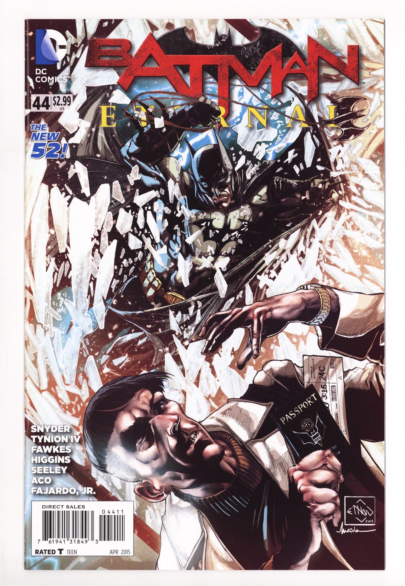 Batman Eternal 44 High Grade (2015) 