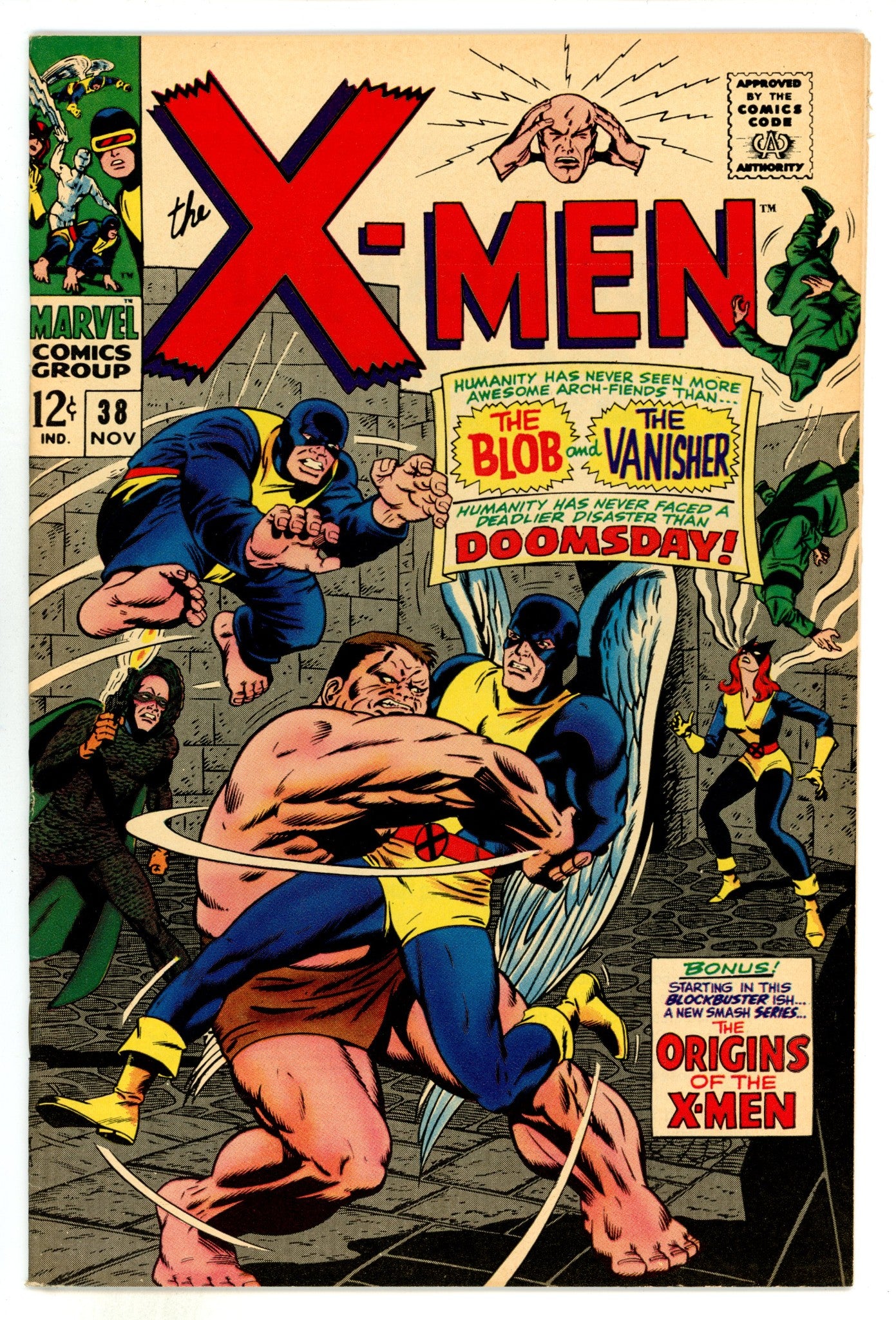 The X-Men Vol 1 38 VF (8.0) (1967) 