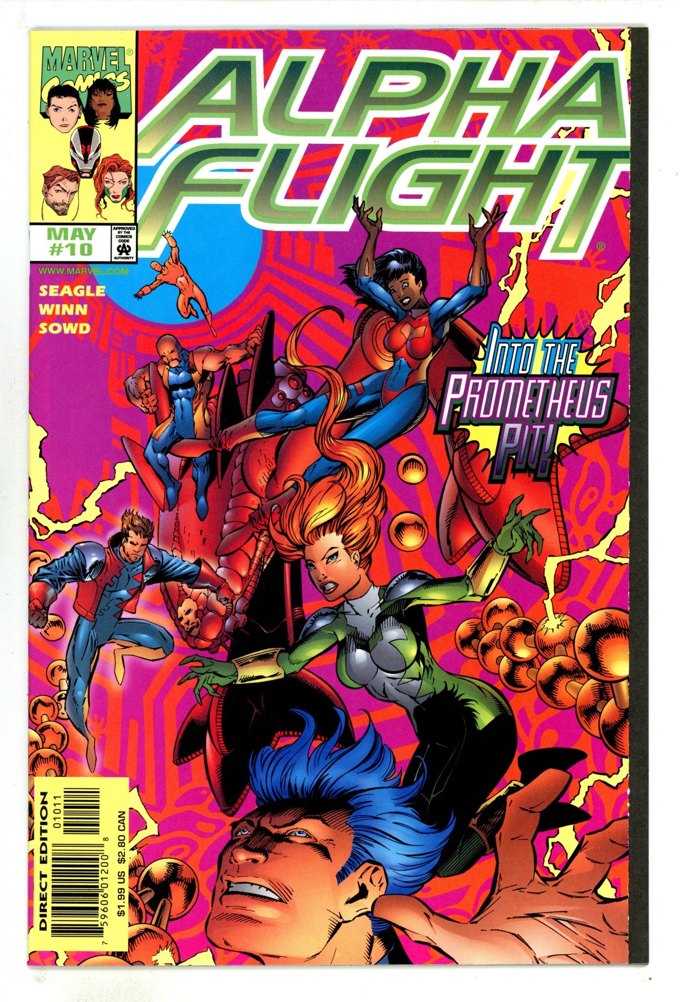Alpha Flight Vol 2 10 High Grade (1998) 