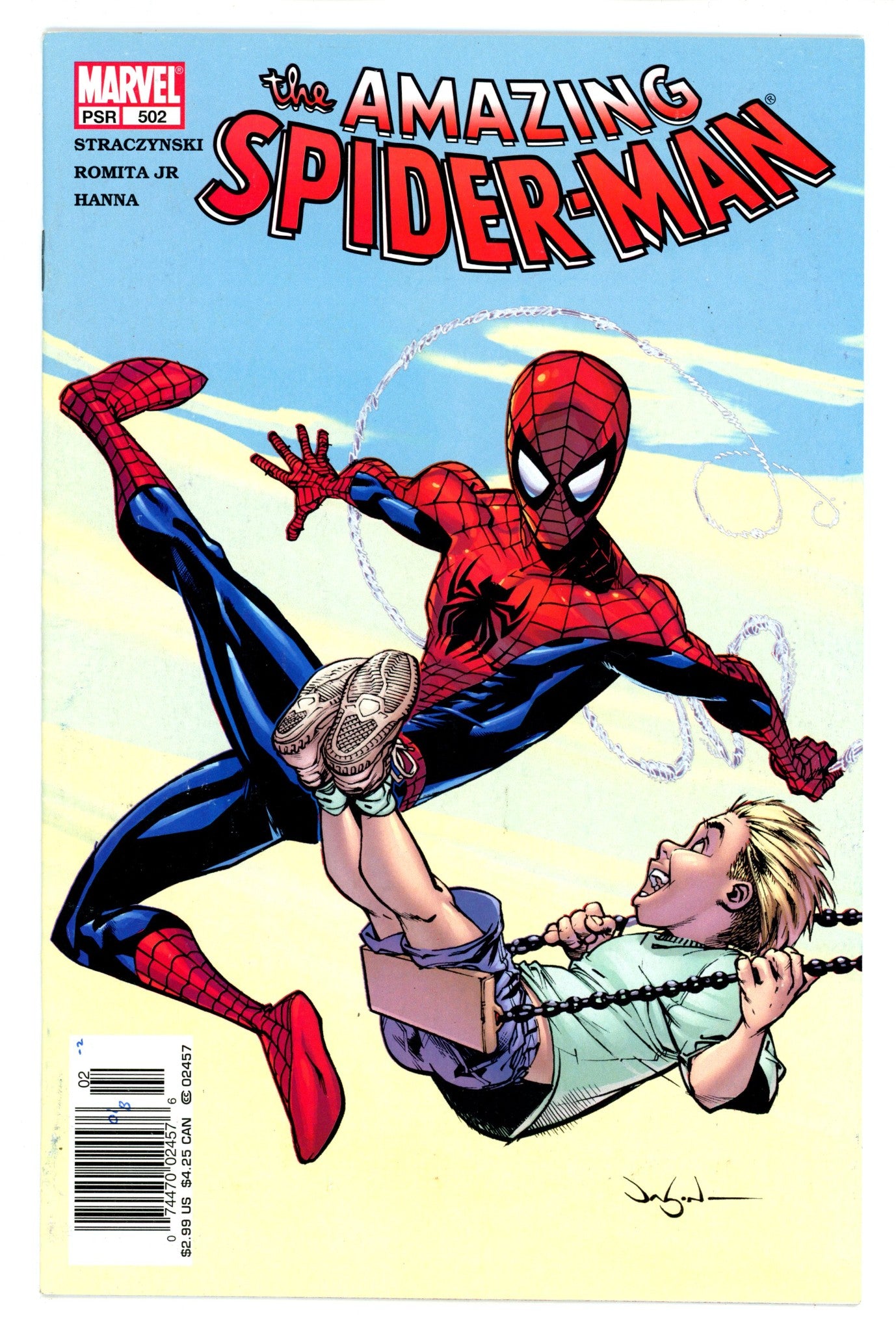 The Amazing Spider-Man Vol 2 502 FN (6.0) (2004) Newsstand 