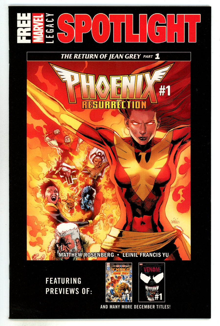 Marvel Spotlight Legacy 1 High Grade (2018) 