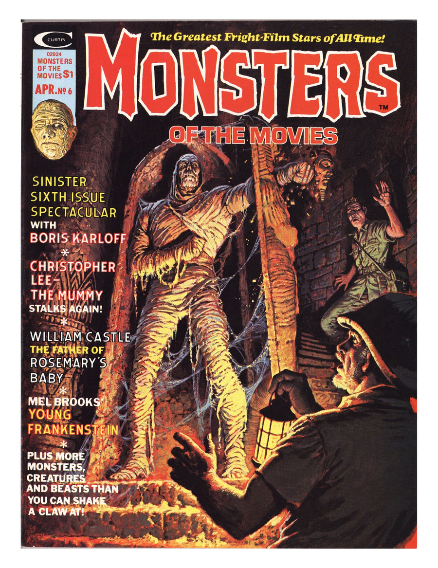 Monsters of the Movies 6 NM- (9.2) (1975) 