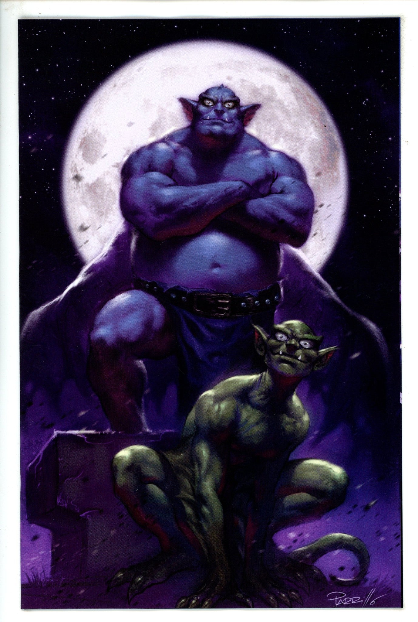 Gargoyles 10 Parrillo Virgin Incentive Variant NM- (2023)