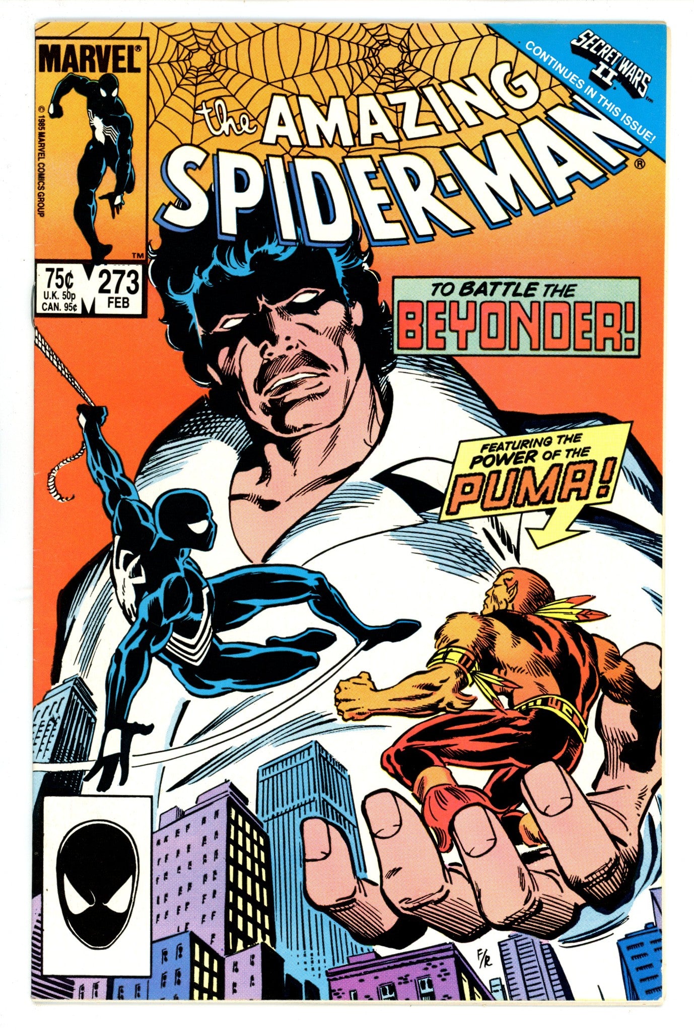 The Amazing Spider-Man Vol 1 273 VF- (7.5) (1986) 