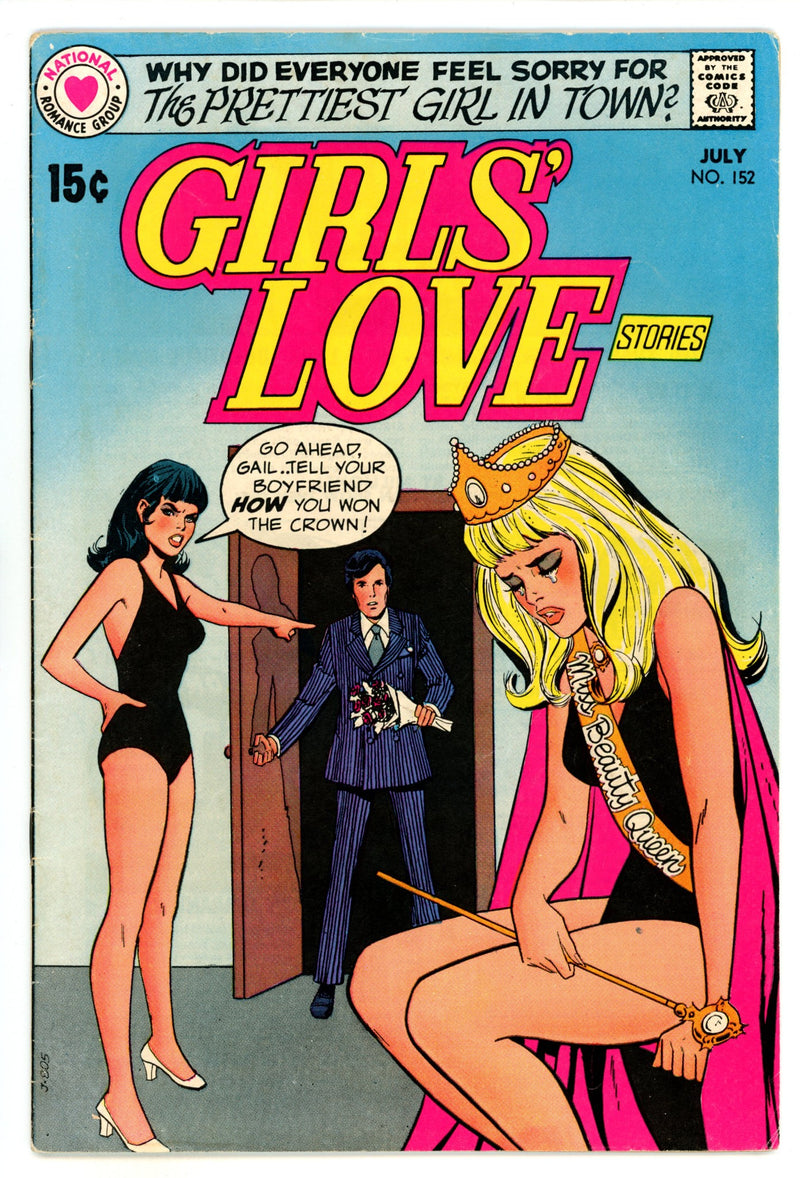 Girls' Love Stories 152 VG/FN (5.0) (1970) 