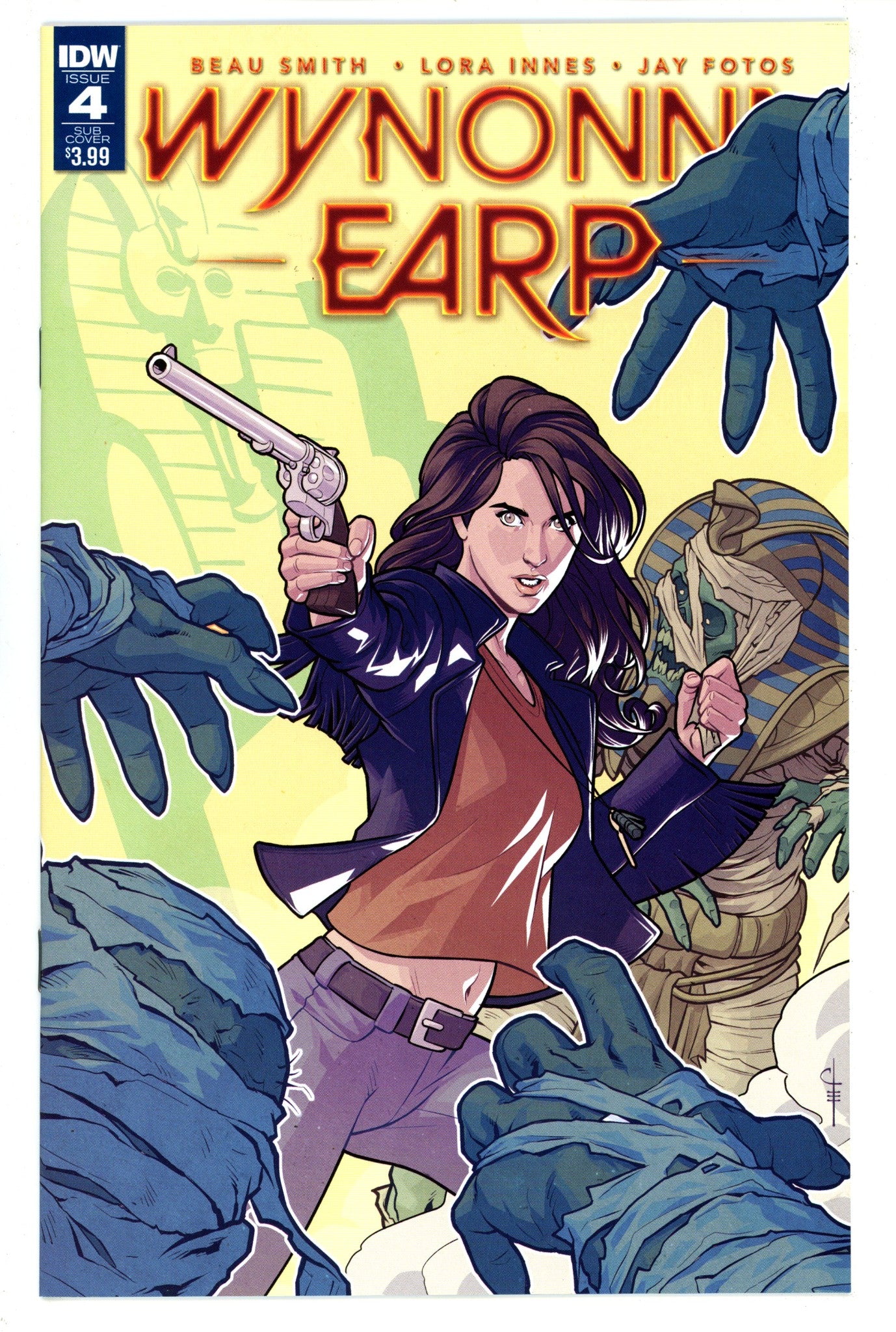 Wynonna Earp Vol 3 4 NM- (9.2) (2016) Evenhuis Variant 